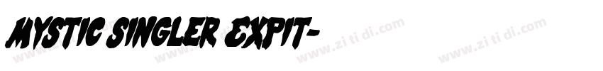 Mystic Singler ExpIt字体转换